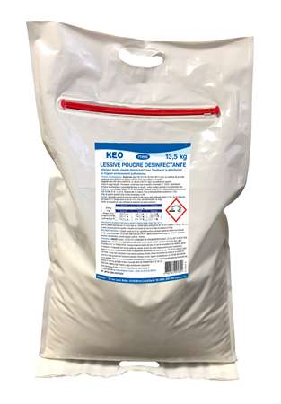 KEO LESSIVE POUDRE DESINFECTANTE SAC 13.5KG
