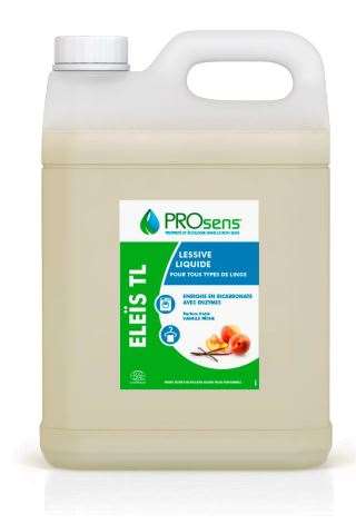 Image de ELEÏS TL LESSIVE LINGE ECOCERT VANILLE PÊCHE 5L