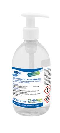 Image de KEO GEL HYDROALCOOLIQUE AMANDE 500ML
