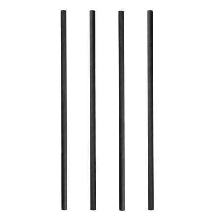 Image de PAILLE DROITE BIODEGRADABLE Ø0,60x20CM NOIR PAPIER X 3000