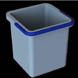 Image de SEAU 6 L ACCROCHE CHARIOT ANSE BLEU