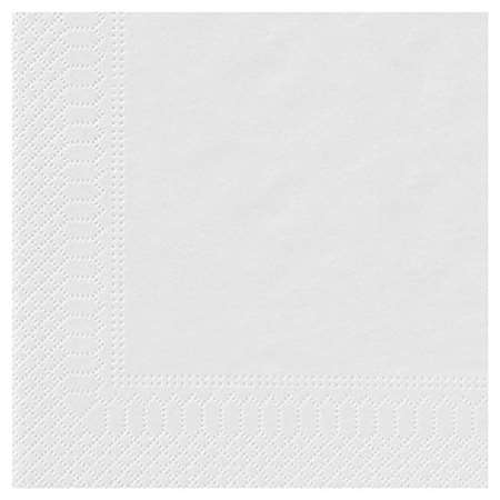 Image de SERV. TABLE 20 x 20cm 2 Plis BLANC x 4000