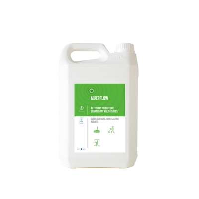 Image de MULTIFLOW NETTOYANT PROBIOTIQUE DEGRAISSANT 5L ECOLABEL