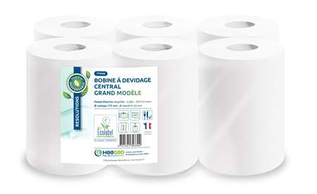 Image de BOBINE 450F HEEGEO 2 PLIS LISSE 20X30CM DC RECYCLEE ECOLABEL