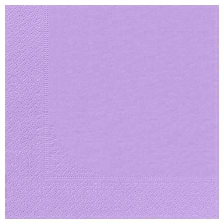 Image de SERV. TABLE 33 x 33cm 2 Plis LAVANDE x 1200