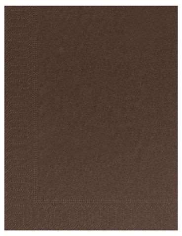 SERV. TABLE 30 x 39cm 2 Plis CHOCOLAT x 2400