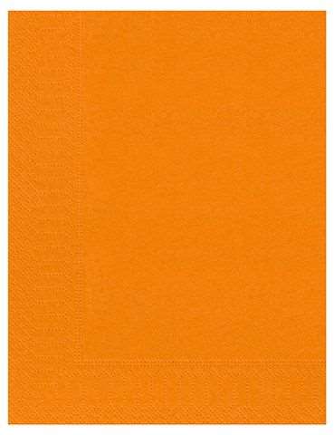 SERV. TABLE 30 x 39cm 2 Plis MANDARINE x 2400