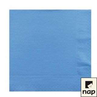 Image de SERV. TABLE 39 x 39cm 2 Plis BLEU AZUR x 1800