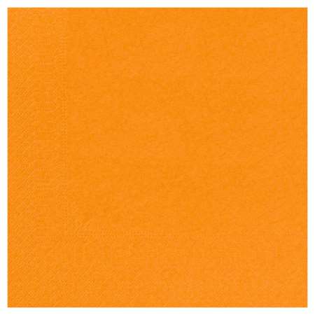 Image de SERV. TABLE 39 x 39cm 2 Plis MANDARINE x 1800