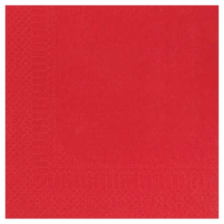 Image de SERV. TABLE 39 x 39cm 2 Plis ROUGE x 1800