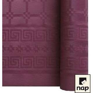 Image de NAPPE DAMASSEE BORDEAUX Rlx 1.20 x 25m
