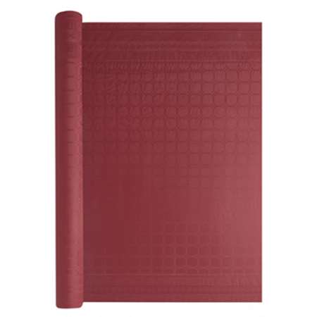 Image de NAPPE DAMASSEE BORDEAUX 1.20 x 50m