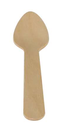 Image de CUILLERES DESSERT BOIS BIO 110MM x 1000