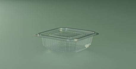 Image de BARQUETTE SALADE COUV. CHARNIERE 375g x 600