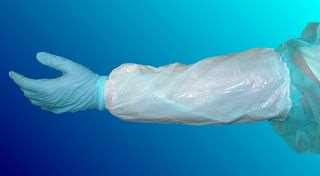 MANCHETTE PE 25µ BLANCHE x100 pièces