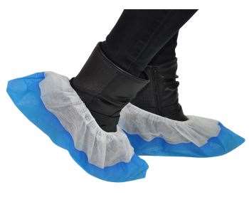 Image de SURCHAUSSURES SEMELLE POLYPRO BLEU x300 pièces