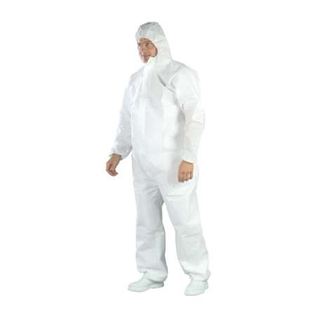 COMBINAISON ENDUITE POLYPRO AVEC CAGOULE ELASTIQUÉE XL