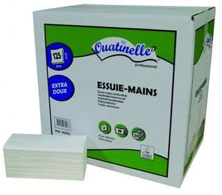 Image de ESSUIE MAINS PLIE W BLANC 2P 21x30 - 125Fx30=3750