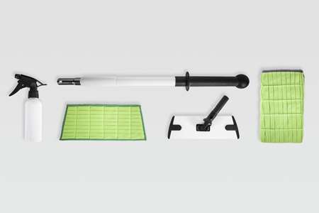 Image de KIT VITRE/TABLE DELTA manche+support+frange+gant+pulvé