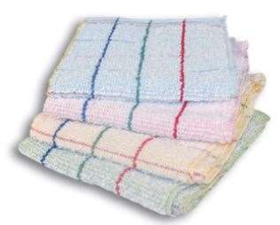 Image de LAVETTE GAUFREE BLANCHE 30 x 35 cm