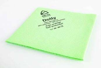 Image de LAVETTE MF DOTTY VERTE 40X40 CM LOT DE 5