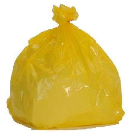 SAC 50L HD JAUNE COLIS DE 500
