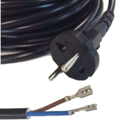 Image de CABLE ALIMENTATION NILFISK VP300 +2 FICHES 15M