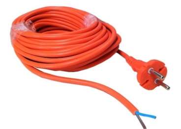 Image de CABLE ALIMENTATION NILFISK VP300 +2 FICHES 15M