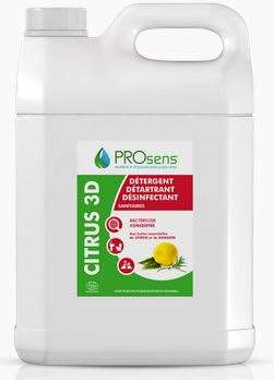 Image de CITRUS 3D NET DET SANIT ECOCERT CONC. 5L