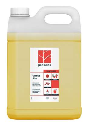 Image de CITRUS 3D NET DET SANIT ECOCERT CONC. 5L