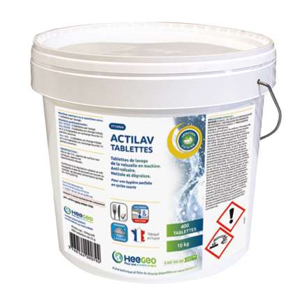 Image de ACTILAV TABLETTES LAVAGE VAISSELLE MACHINE CYCLE COURT 10KG