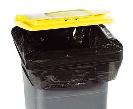 Image de HOUSSE CONTENEUR 340L BD NOIR 40µ COLIS DE 100