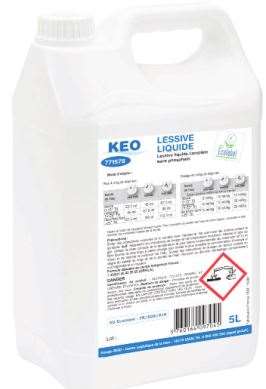 Image de KEO LESSIVE LIQUIDE COMPLETE TOUS TEXTILES 5L ECOLABEL