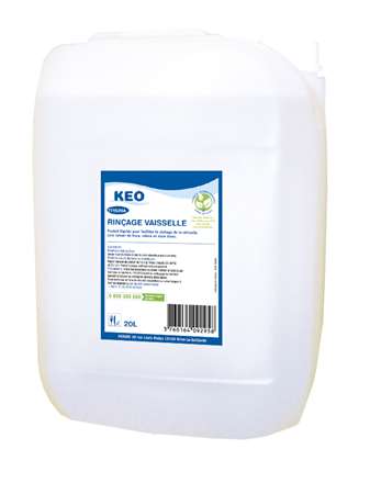 Image de KEO LIQUIDE RINCAGE ECOLABEL VAISSELLE 20L
