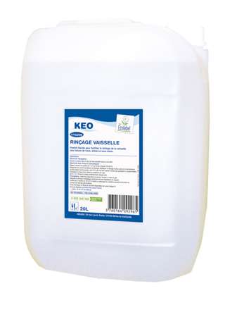 Image de KEO LIQUIDE RINCAGE ECOLABEL VAISSELLE 20L