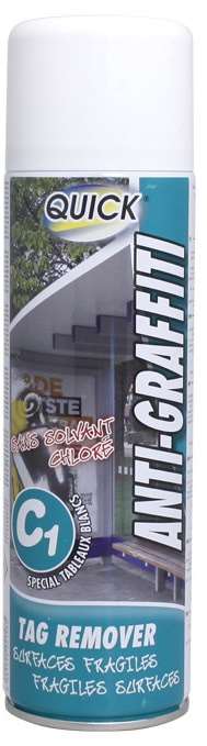 ANTIGRAFFITI SANS SOLVANT CHLORE C1 SURFACE FRAGILE 500ML