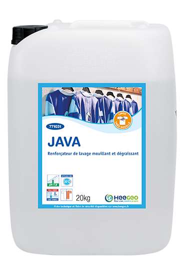 Image de JAVA RENFORCATEUR DE LAVAGE MOUILLANT ET DEGRAISSANT 20 KG