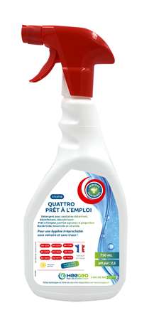 Image de QUATTRO FLORAL DETERGENT DETART DESINFECT DESODO PAE 750ML