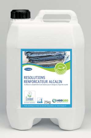 Image de RESOLUTIONS RENFORCATEUR LAVAGE LINGE ALCALIN 20L ECOLABEL