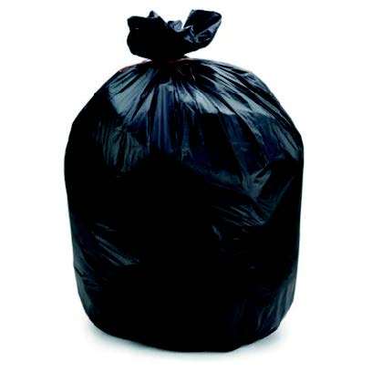 SAC 160L BD NOIR 52µ COLIS DE 100