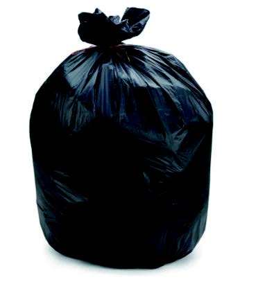 Image de SAC 30L BD NOIR 25µ COLIS DE 500
