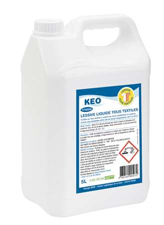 Image de KEO LESSIVE LIQUIDE TOUS TEXTILES FLEURI 5L