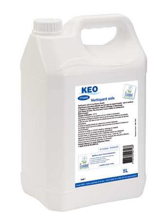 Image de KEO NETTOYANT DEGRAISSANT SOLS 5L ECOLABEL