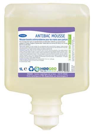 Image de ANTIBAC MOUSSE LAVANTE DESINFECTANTE COLIS DE 6 X 1L
