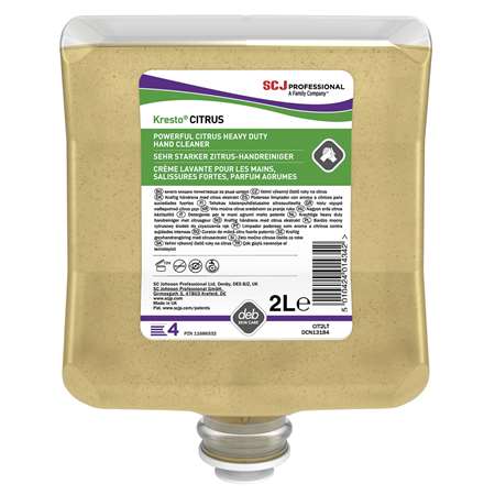 Image de KRESTO DEB CITRUS POWER WASH CREME LAVANTE ATELIER COLIS4X2L