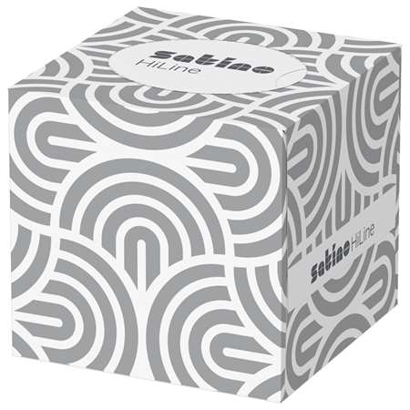 Image de MOUCHOIRS 3P PRESTIGE BL BOITE CUBE 60FX30