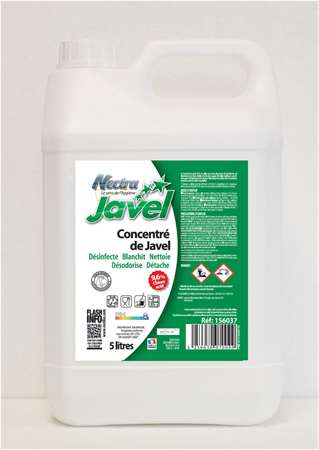 Image de JAVEL CONCENTRÉE 9.6% - 5L
