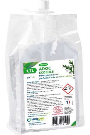 Image de ADOC SOLS DETERGENT ECOCERT COLIS 4 X 1.7L