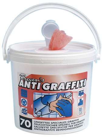 Image de PRODENE ANTIGRAFFITI LINGETTES MANDARINE SEAU DE 70