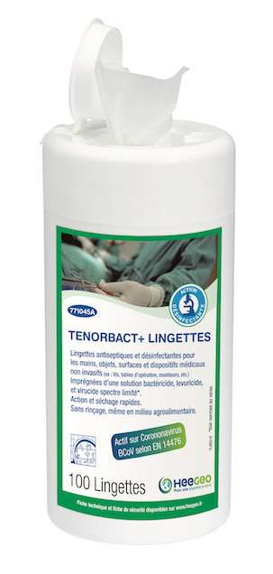Image de TENORBACT LINGETTES ANTISEPTIQUES DESINFECT BTE DE 100